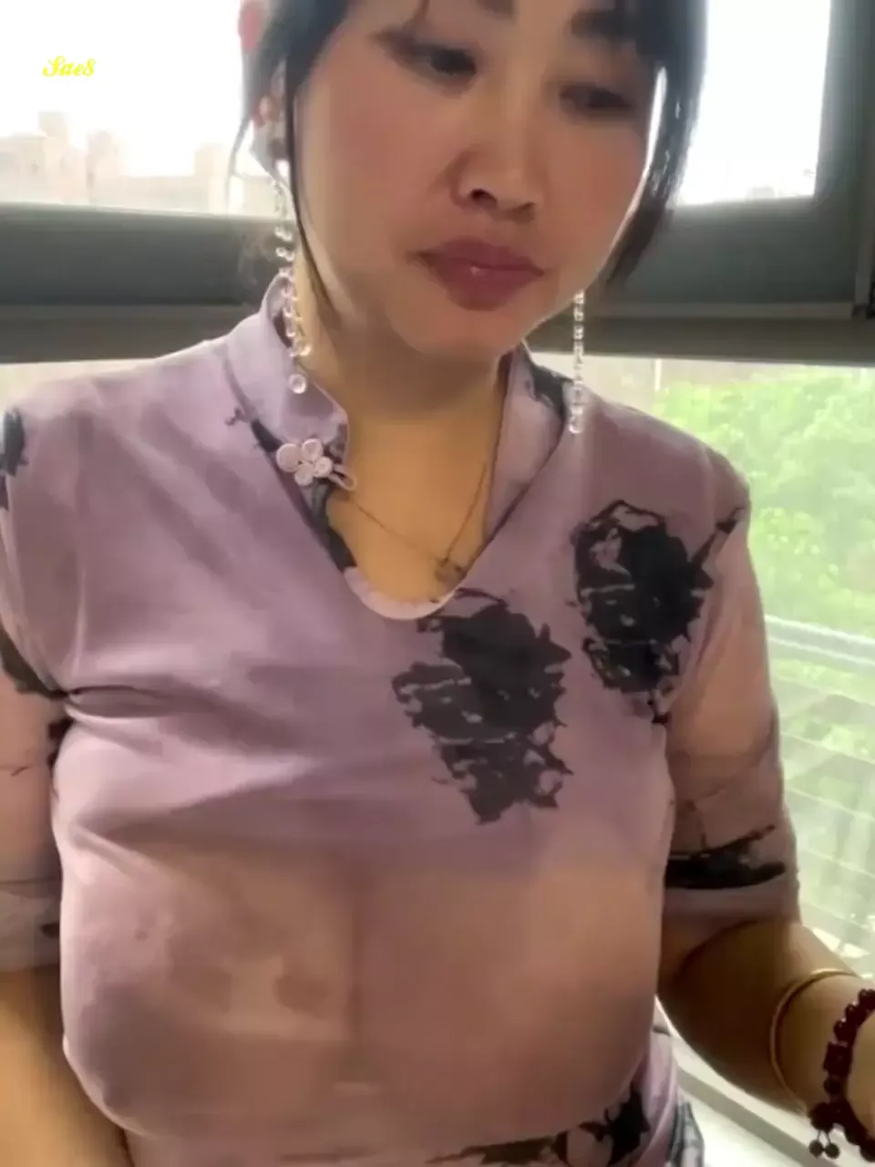 国产吃瓜抖音巨乳人妻花姨私拍艳照门2